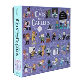 Cats With Careers Puzzle 500-Piece | Five Below