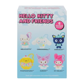 Hello Kitty And Friends® Clip-On Blind Plush (Styles May Vary