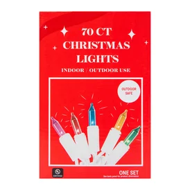 Christmas Lights Set 70-Count - Multicolor