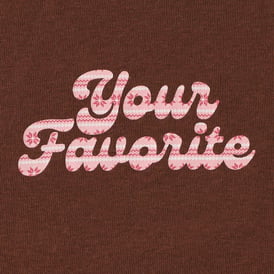 Juniors Your Favorite Graphic Tee