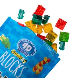 Amos® 4D Gummy Blocks™ 7oz