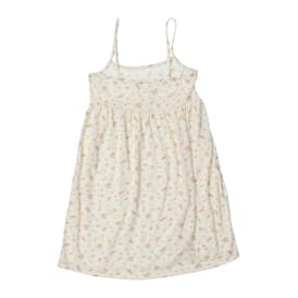 Juniors Cream Floral Babydoll Dress