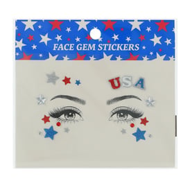 Face Gem Stickers