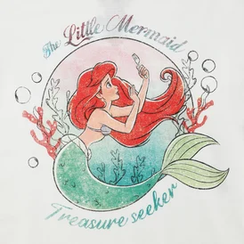 Juniors The Little Mermaid Graphic Tee