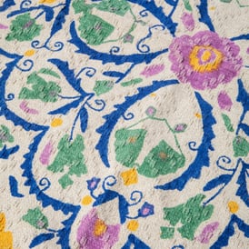 Cotton Printed Rug 36in x 60in