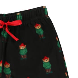 Young Mens Seasonal Microfleece Print Pants