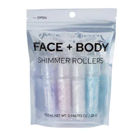 Face & Body Shimmer Roller Set 4-Count