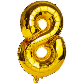 Birthday Number Foil Balloon 32in