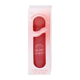 Coral Peachy Pure Water Lip Gloss 0.06oz