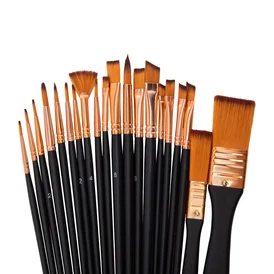 Wood Artist Brush Set 20-Count | Five Below