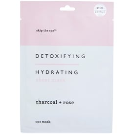 Charcoal & Rose Sheet Mask