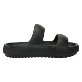 Ladies Double Band Puff Sole Sandals