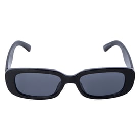Ladies Rectangle Sunglasses - Black
