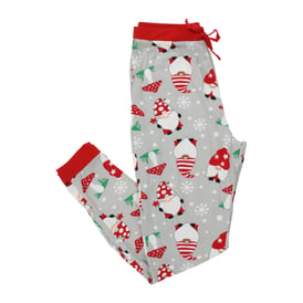 Young Men's Holiday Pajama Pants - Mushroom Gnomes