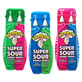 Warheads® Super Sour Double Drops Liquid Candy 1.01oz