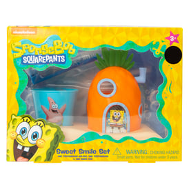 Fun Character Kid's Toothbrush Set 3-Piece - Spongebob Squarepants™