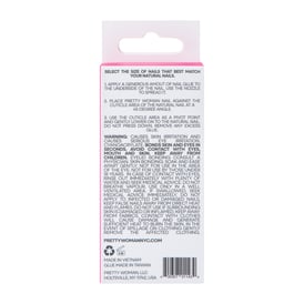 Pretty Woman French Faux Nails Set 24-Count