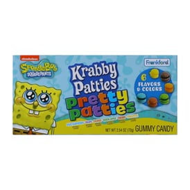 Nickelodeon SpongeBob SquarePants Krabby Patties™ Pretty Patties Gummy Candy 2.5oz