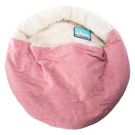 Corduroy Canopy Round Pet Bed 30in | Five Below