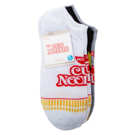 Nissin™ Cup Noodles™ Ladies No-Show Socks 5-Pack