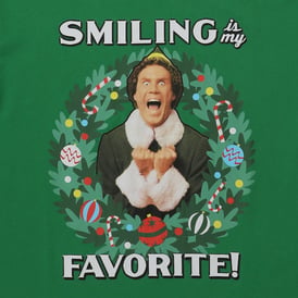 Buddy The Elf ‘Smiling Is My Favorite’ Graphic Tee
