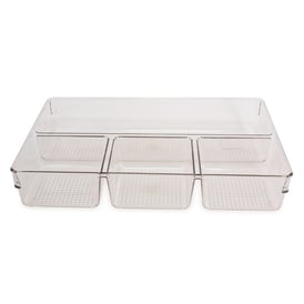 Clear Desk Organizer 12.5in x 9in