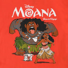 Kids Disney Moana Born To Voyage Graphic Tee