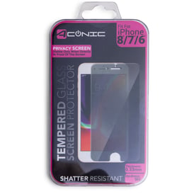 iPhone 8®/ 7®/ 6® Privacy Screen Tempered Glass Screen Protector