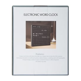 Electronic Word Clock