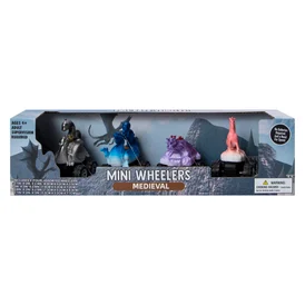 Medieval Mini Wheelers 4-Count Set
