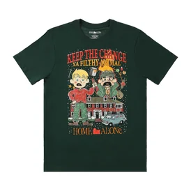 Home Alone Seasonal Keep The Change Graphic Tee