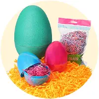 Easter > Build Your Own Basket > Easter Eggs & Grass