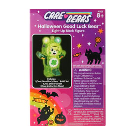 Care Bears™ Halloween Good Luck Bear™ Light Up Block Figure Set