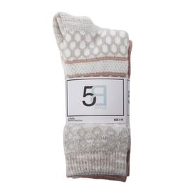 Super-Soft Assorted Crew Socks 3-Pack