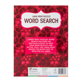 Large Print Puzzle Word Search Book