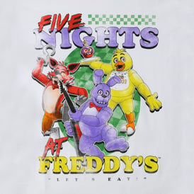 Five Nights At Freddy's 'Let's Eat' Graphic Tee