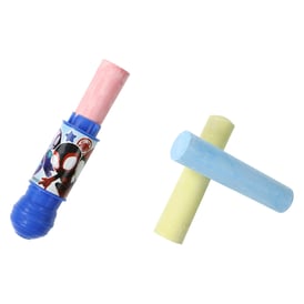 Disney Junior Spidey & His Amazing Friends Jumbo Chalk Set With Holder 4-Piece