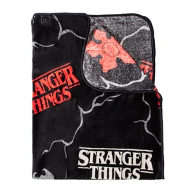 その他 V.A. Stranger Things Blanket Netflix Stranger Things Travel Blanket 40in x 50in | Five Below