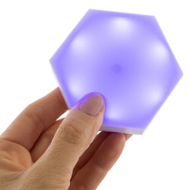 hexlites multicolor touch-activated LED mood lights 2-pack | Five