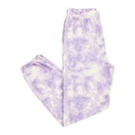 Juniors Lavender Tie Dye Sweatpants
