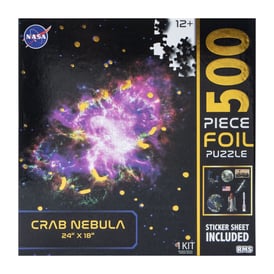 ナショナル　6CA7 メタルベース 4本セッド NASA Nebula Foil Puzzle 500-Pieces Kit | Five Below