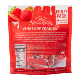 Nature's Garden Probiotic Strawberry Yoggies 4.9oz | Five Below