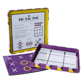 Travel Size Magnetic Board Game 5.3in - Tic Tac Toe