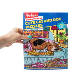 Highlights Hidden Pictures Cute Cat And Dog Puzzles Book | Five Below