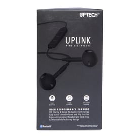 Uplink Bluetooth® Earbuds With Neck Band & Microphone