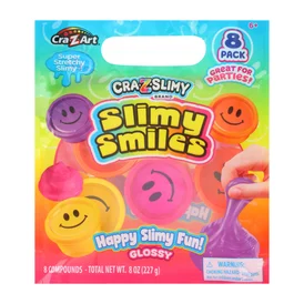 Cra-Z-Art® Cra-Z-Slimy Slimy Smiles 8-Pack 8oz | Five Below