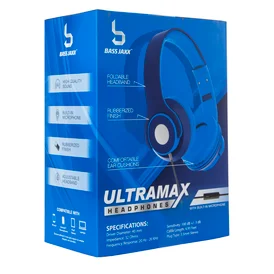 Ultramax Aux-in Headphones w/ Built-in Mic