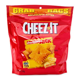cheez-it® cheddar jack w/ reclosable zipper 7oz | Five Below