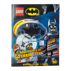 LEGO® Batman™ Adventures In Gotham City Activity Book & Minifigure