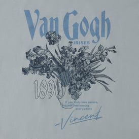 Van Gogh Irises Graphic Tee